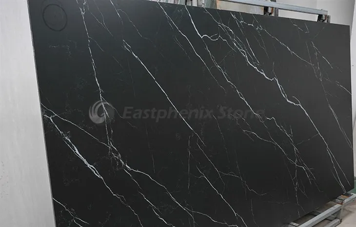 black sintered stone large panels